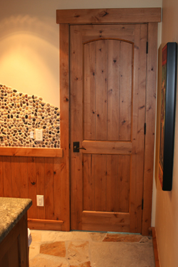 White oak doors